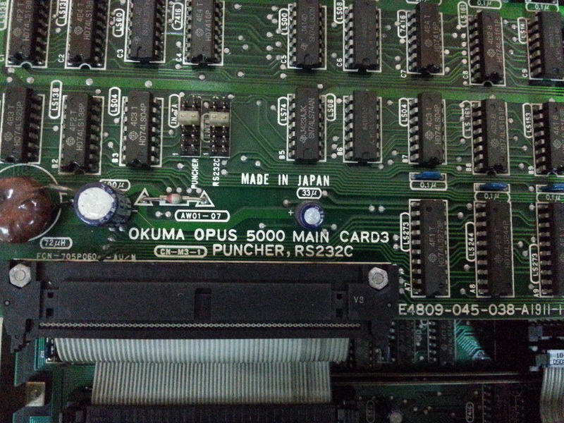 Okuma Opus 5000 BOARD E4809-045-035-A OKUMA OPUS 5000 MAIN BOARD